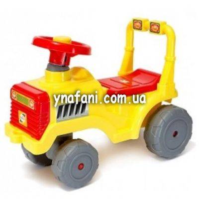 Толокар-каталка детский трактор