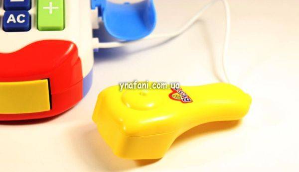 Кассовый аппарат для детей или детская касса со сканером