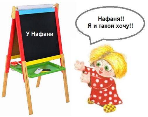 цветной растущий мольберт