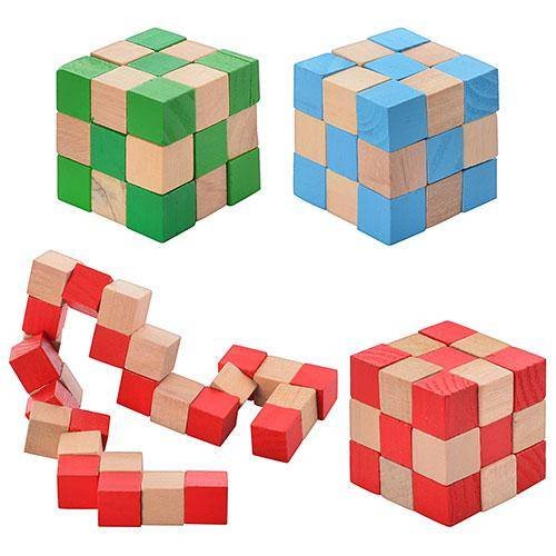 Деревянный кубик Рубика 3 на 3 Meffert's Wooden