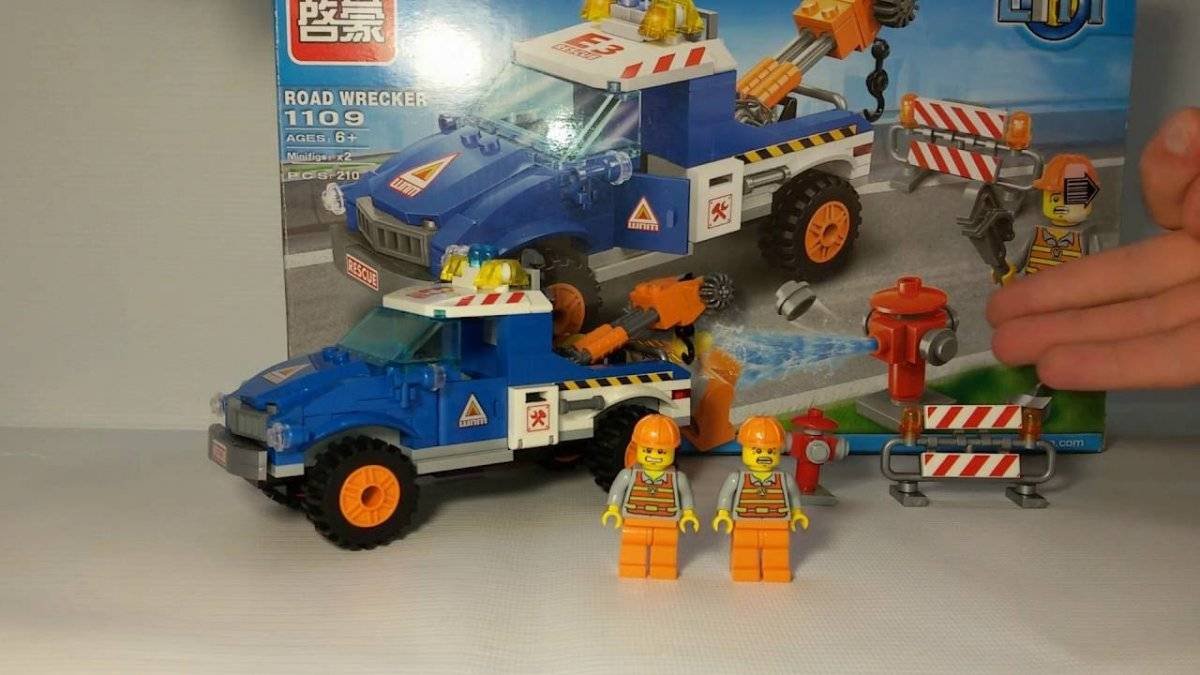 Конструктор Полицейская машина Эвакуатор 1109 BRICK купить в Харькове ...