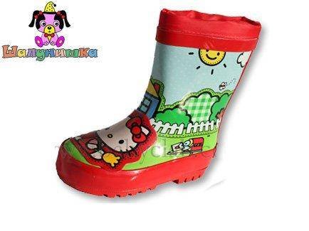 Детские резиновые сапоги "Hello kitty" "Шалунишка" 24 размер Б/У купить ...