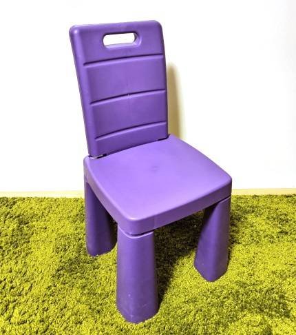 стульчик фиолетовый
