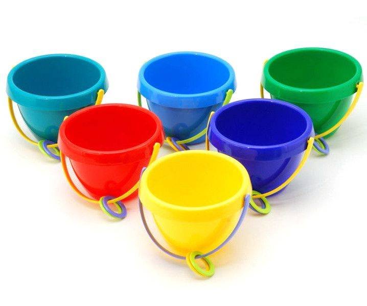 Ведро маленькое пластмассовое Кувшинка Colorplast, Украина купить в ...