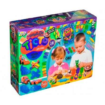 Тесто для лепки в коробке Master Do 18 цветов TMD-02-07 Danko Toys