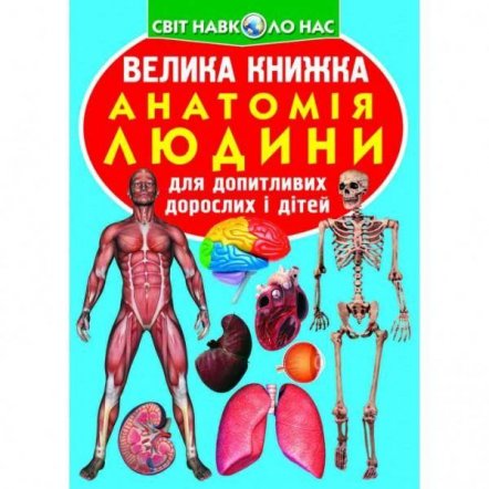 Книга большая Анатомия человека F00014783 Украина