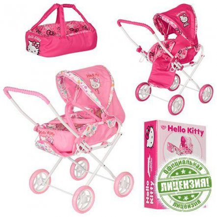 Коляска кукольная Hello Kitty HK 00025