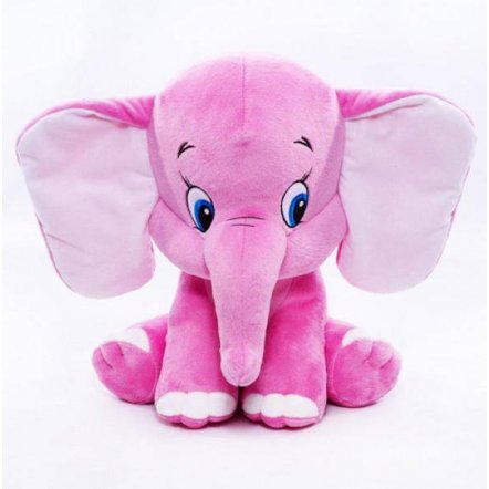 Мягкая игрушка розовый Слоненок 30 см  00111-2 Копиця