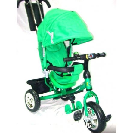 Велосипед Lexus 007 Stroller с надувными колесами &quot;Baby Club&quot; зеленый