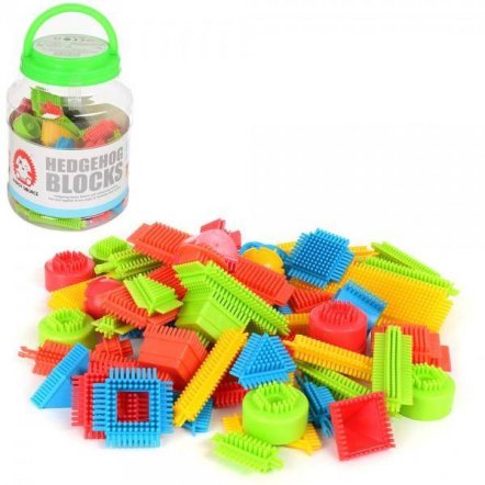 Конструктор Ежик игольчатый 65 деталей в колбе MH010