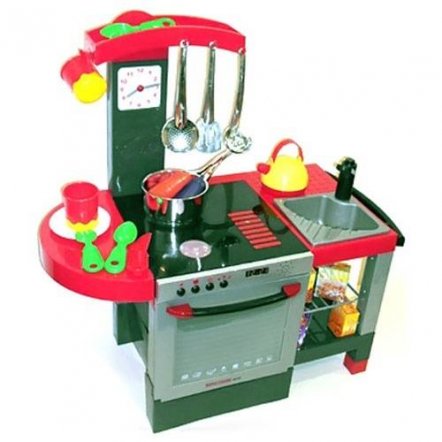 Детская кухня электронная со звуковыми эффектами и духовкой 011