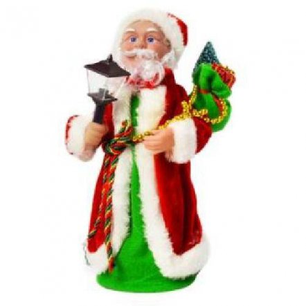 Дед Мороз игрушка с фонариком JY040