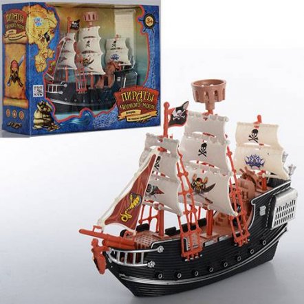 Набор пиратов детский "Пиратский кораблик" М 0512 