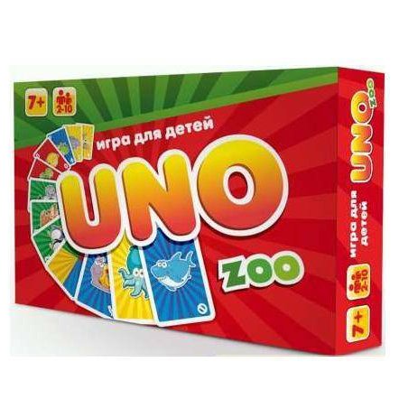  Игра Уно UNO kids большая Детская Zoo 055