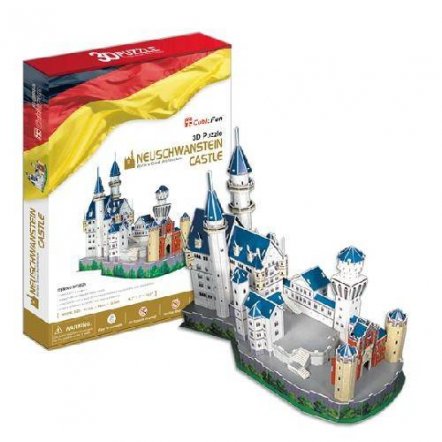 3D  Пазл  CubicFun MC062h &quot;Замок Нойшванштайн&quot;, Германия