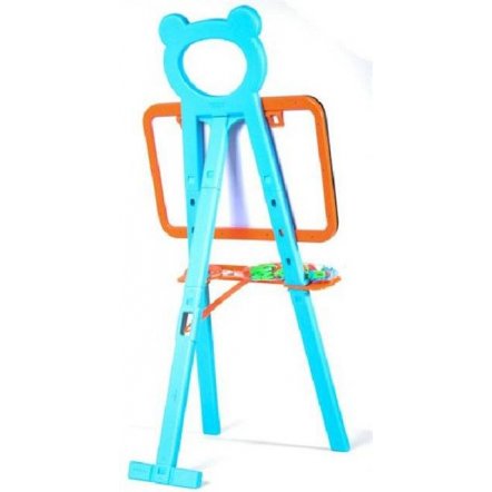  Мольберт детский пластмассовый Доска знаний 2 в 1 с магнитами Joy Toy 0703