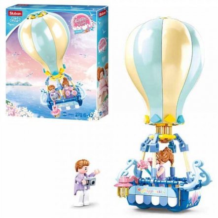 Конструктор для девочек Воздушный шар+фигурки M38-B0863 SLUBAN 