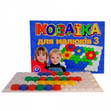 Мозаика для малышей 3 127 элементов 0908 Технок, Украина