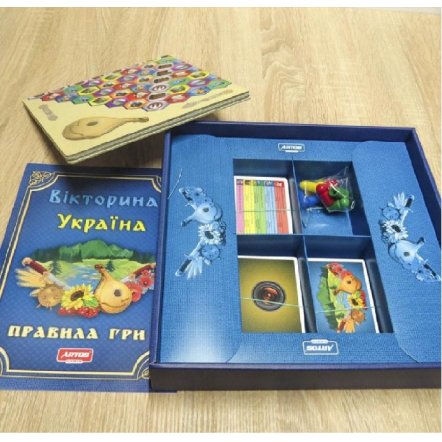 Настольная игра Викторина Украина Ost 0994 Artos