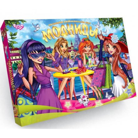 Уценка! Настольная игра большая Модницы 01-01 ТМ DANKO TOYS