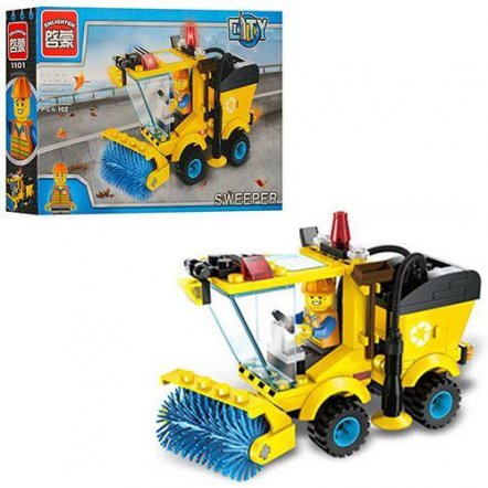 Конструктор машина  Мусороуборочная City M38-B1101 Brick 