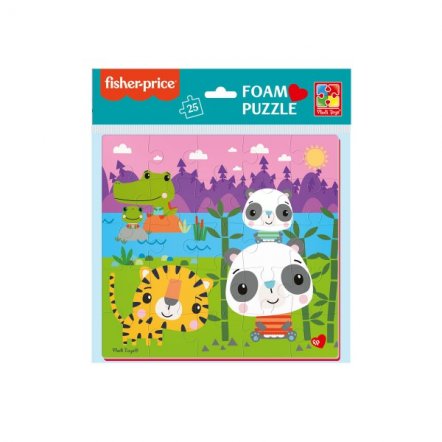 Мягкие пазлы 22*23 см Fisher Price 6 видов 1109-02-08