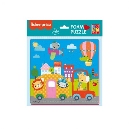 Мягкие пазлы 22*23 см Fisher Price 6 видов 1109-02-08