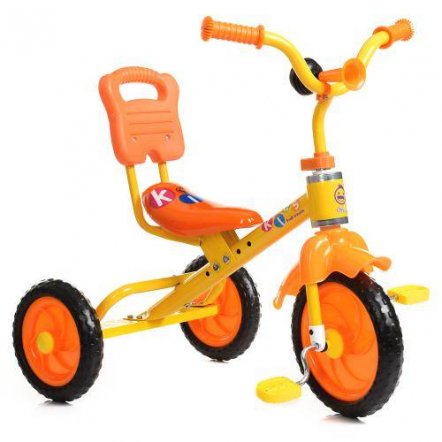 Велосипед детский  трехколесный со спинкой 1190