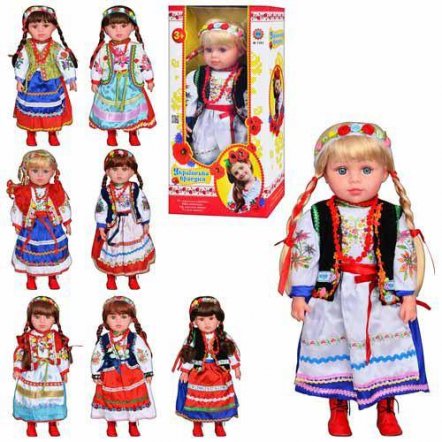 Кукла музыкальная Украинская красавица M 1191