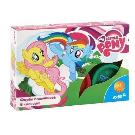 Краски пальчиковые 6 цветов LP15-064K Little Pony