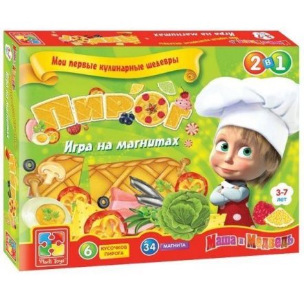 Игра на магнитах "Вкусная пицца" VT1504-3003 Vladi Toys, Украина