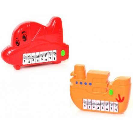 Пианино пластиковое детское малое Транспорт А 152-3