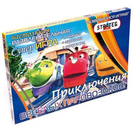 Настольная игра малая Приключения веселых паровозиков 171 Украина