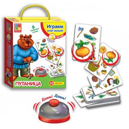 Игра со звонком Путаница VT 2103-03 Vladi Toys