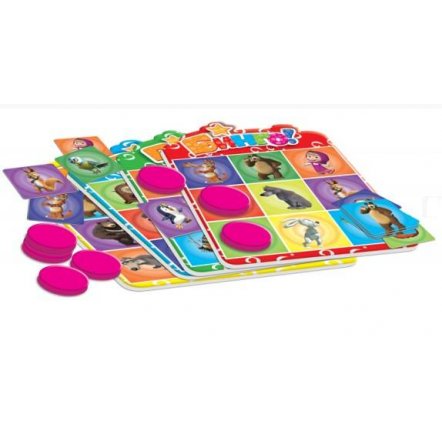 Настольная игра Бинго &quot;Маша и Медведь&quot; 2106-01 Vladi Toys, Украина