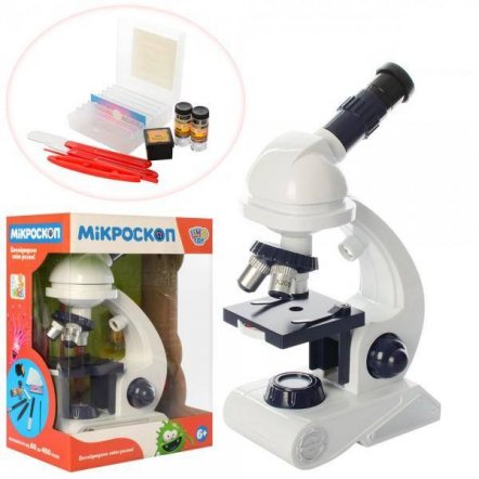 Микроскоп со светом + инструменты C2129 LimoToy