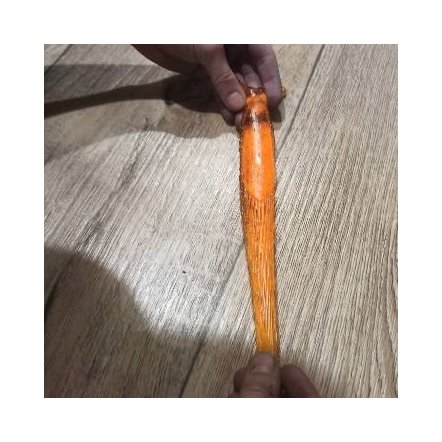 Липучка-слизняк гигантский тянется и липнет оранжевый 13 см 1102-159
