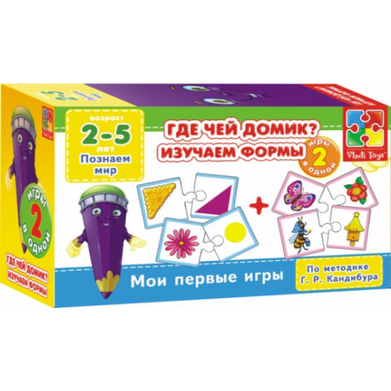  Мини-игры для раннего развития VT2204 Vladi Toys, Украина