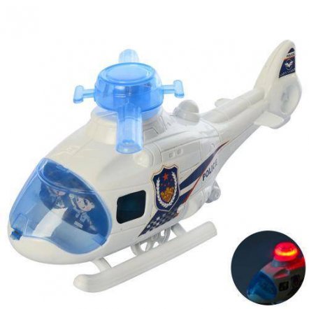 Заводная игрушка Вертолет со световыми эффектами 226