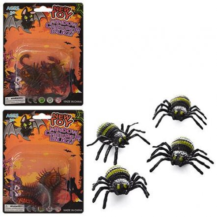 Насекомые и скорпионы игрушечные 3 вида DE-001249-250