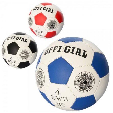 Мяч футбольный OFFICIAL ручная работа размер 4 2501-22