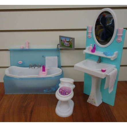 Мебель для кукол Ванная комната 2820 Gloria