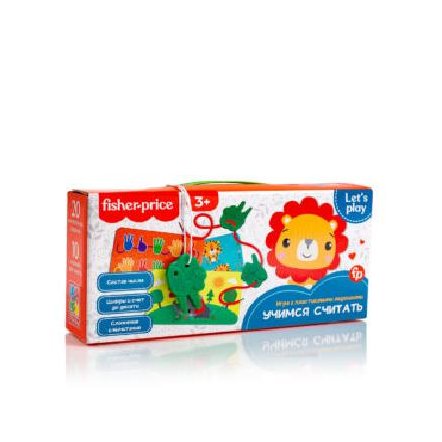 Игра с пуговичками-ладошками Fisher Price Учимся считать VT2905-25-17