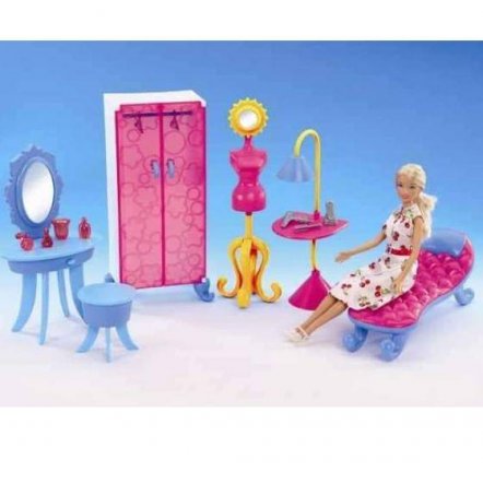 Мебель для кукол Прихожая со шкафом 2909 Gloria