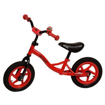 Беговел PROFI KIDS красный 12" M 3437-3TW