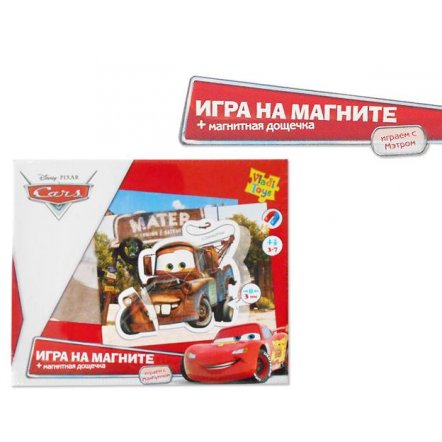 Игра на магнитах «Дисней. Тачки-2» 3206-4 Vladi Toys, Украина
