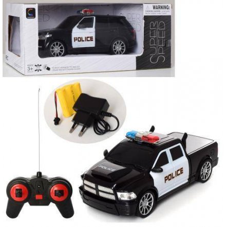 Машина на радиоуправлении Полиция с аккумулятором со световыми эффектами WH323-5-9