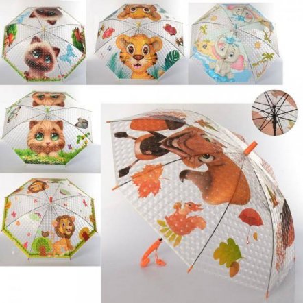 Зонтик детский Животные MK 3603-1