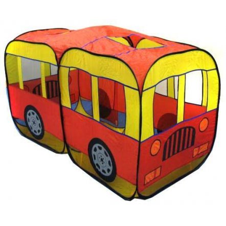Палатка игровая детская двойная Автобус 5050