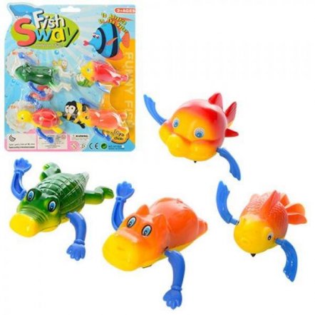 Заводные игрушки для купания Морские животные MY508